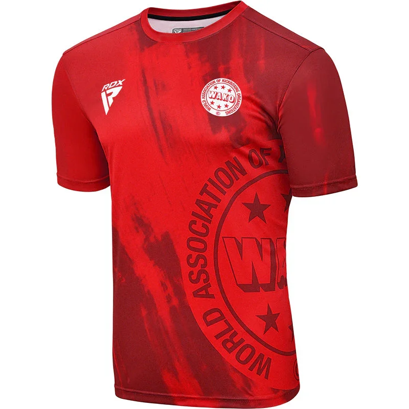 RDX CAMISETAS WAKO T1 Rojo - Comodidad y Rendimiento Garantizados