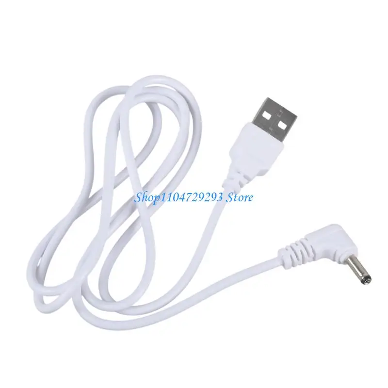 Y2GD 90 Degree Angled 5V USB To 3.5x1.35mm Power Cable For Sound Devices And Electronics