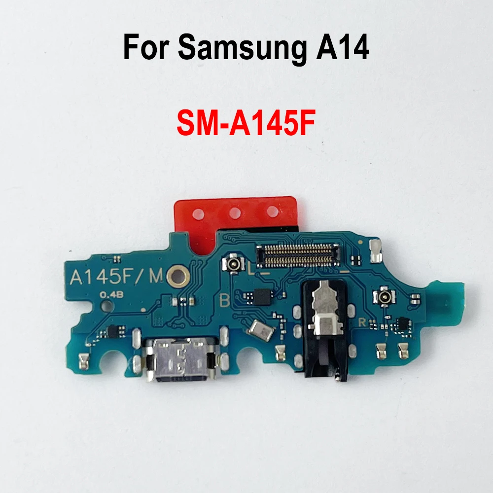 Gefensi USB تهمة ميناء جاك حوض موصل شحن مجلس لسامسونج غالاكسي A14 SM-A145F