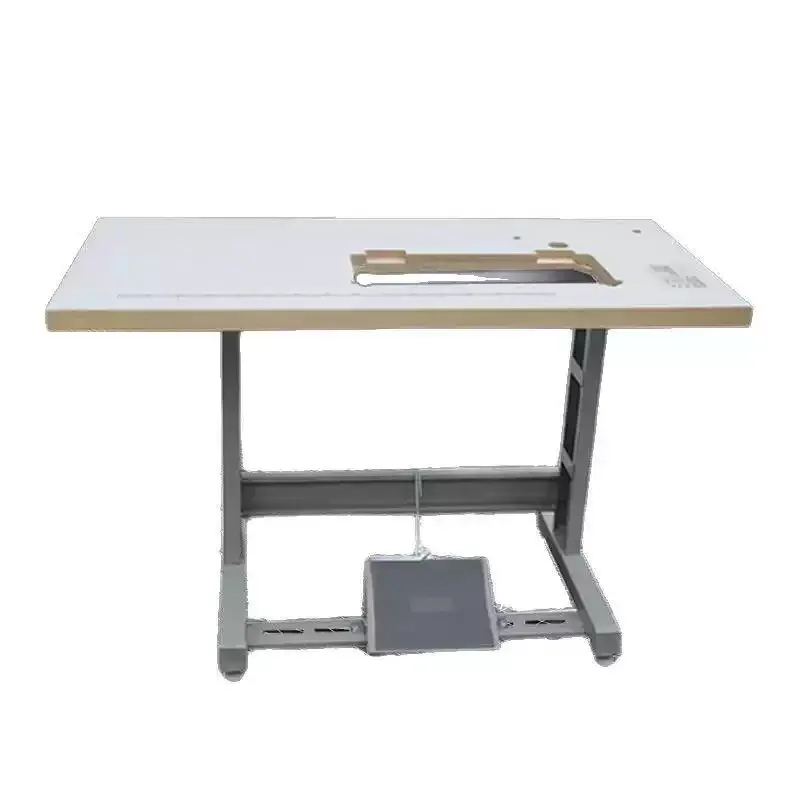 Wooden table for industrial sewing machine