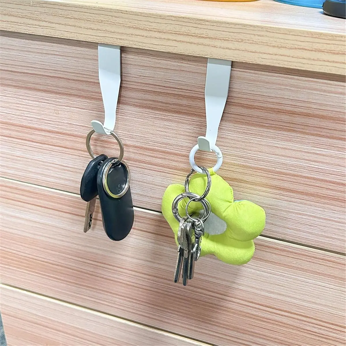 

2026 Новая упаковка из 20 крючков для одежды, дверные крючки для подвешивания, сверление не требуется, дверные крючки внутри, дверные крючки