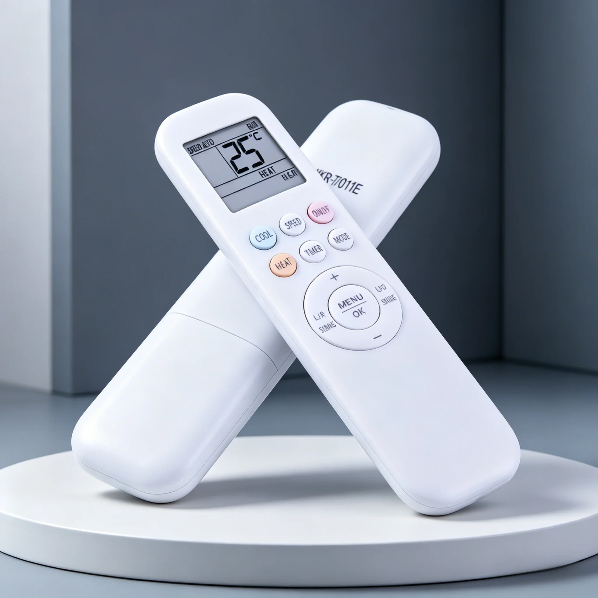 

Ready-to-Use AUX LORIOT Air Conditioner Remote, Durable Replacement Controller Fit YKR-T/011E YKR-T/012E YKR-T/013E