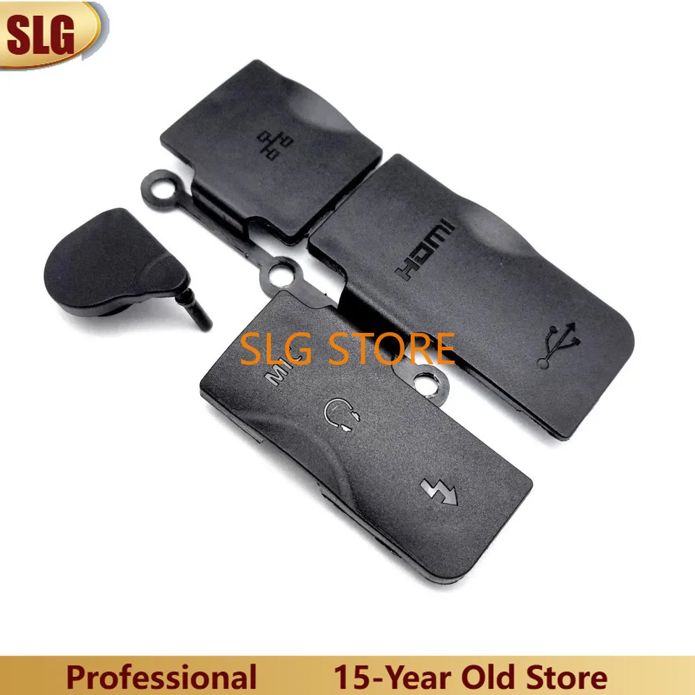 

New MIC USB/HDMI-compatible DC INVIDEO OUT Rubber Door Bottom Cover For Canon EOS-1DX2 1DX2 1DXII 1DX Mark II Camera Repair Part