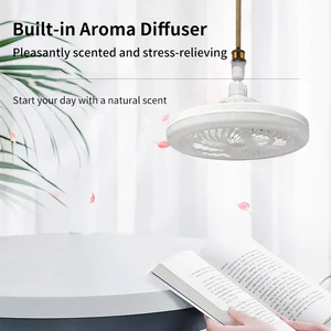 E27 Ceiling Fan with Remote Control 3 Colors AC 85-265V 30W Silent Fan ceiling lamp Function Room Room 12 Main Sales Ceiling Fan Remote Control - №10