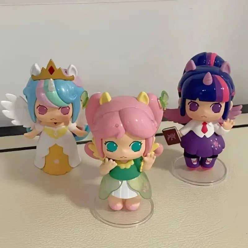 New Hot Sale Q Version My Pony Blind Box Twi Anime Figure Model Pvc Cute Trendy Toy Doll Statue Collect Ornaments Birthday Gifts