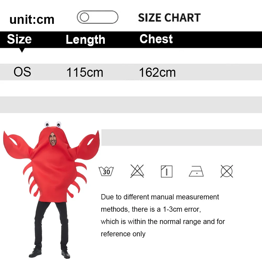 كراب جراد البحر مزيج دعوى علم الأحياء المحيط الإعلان فيديو لعب الأدوار الملابس النشاط الأسري المحايد المأكولات البحرية أداء الدعامة #2