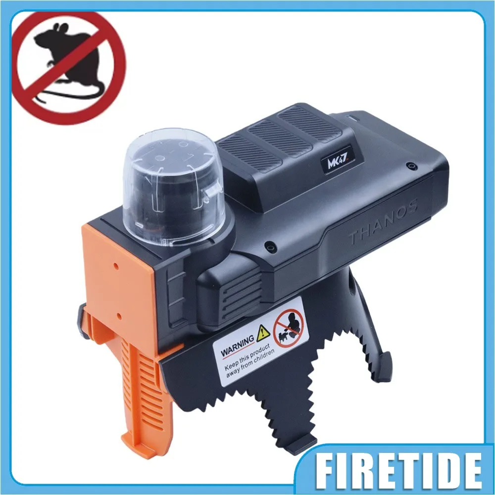 

Fully Automatic Rodent Control Mode，Non-Toxic Rat and Mouse Trap Kit，Electronic Rodent Hunter，Ready To Use for Charging