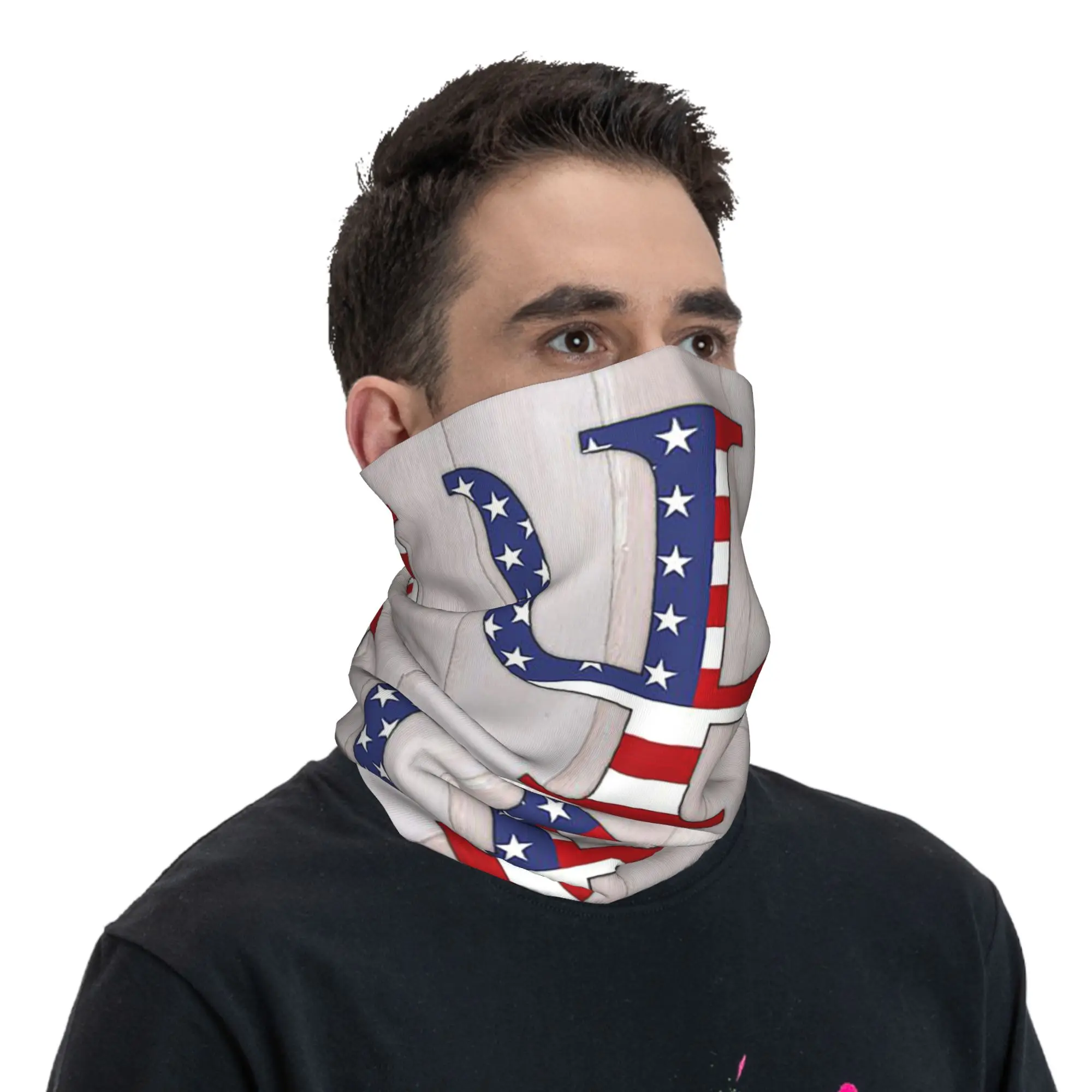 

Патриотическая школа, психология, символ ПНС с флагом США, бандана, гетры, шарф для лица с принтом, велосипедный шарф, походная рыбалка