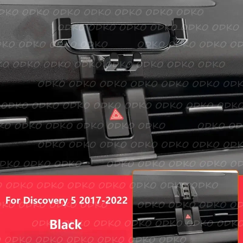 

Car Mobile Phone Holder For Land Rover Discovery 5 4 2022 - 2010 Mounts Bracket GPS Stand Rotatable Support Accessories 3 Colors