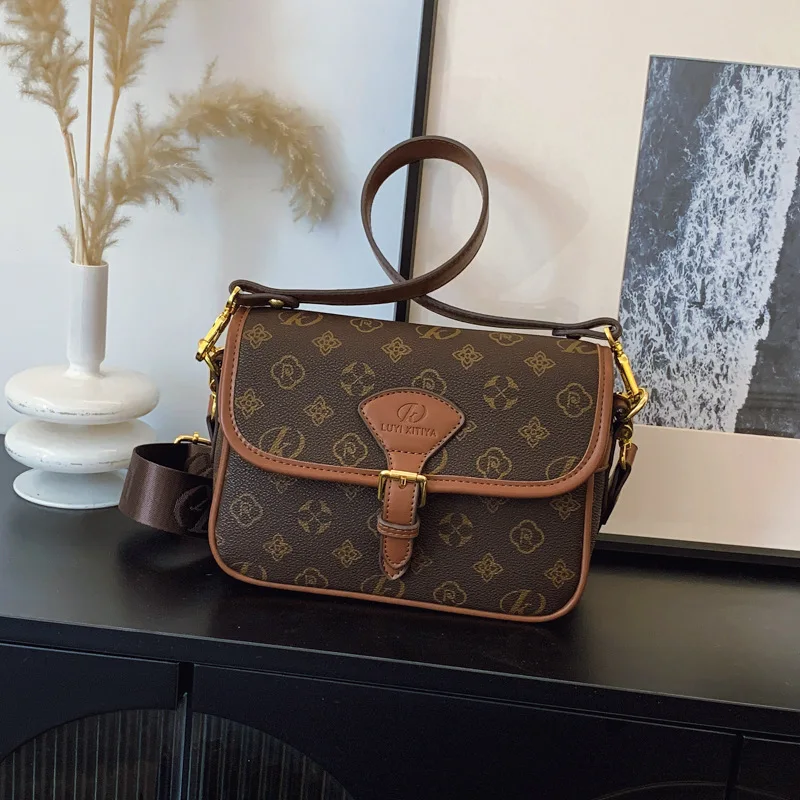 

Женская сумка через плечо с цветными блоками, 2022, многосторонняя сумка через плечо из веганской кожи, повседневная сумка через плечо с контрастным ремешком для повседневного прогулок