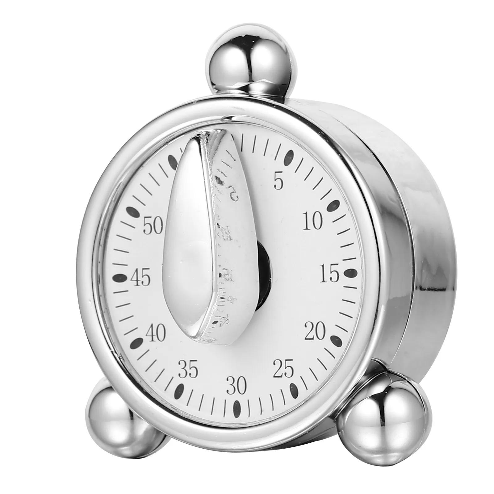 1Pcs Mechanical Kitchen Timer Lightweight ABS Material Classic Alarm Clock Design Accurate Countdown Timer for Home