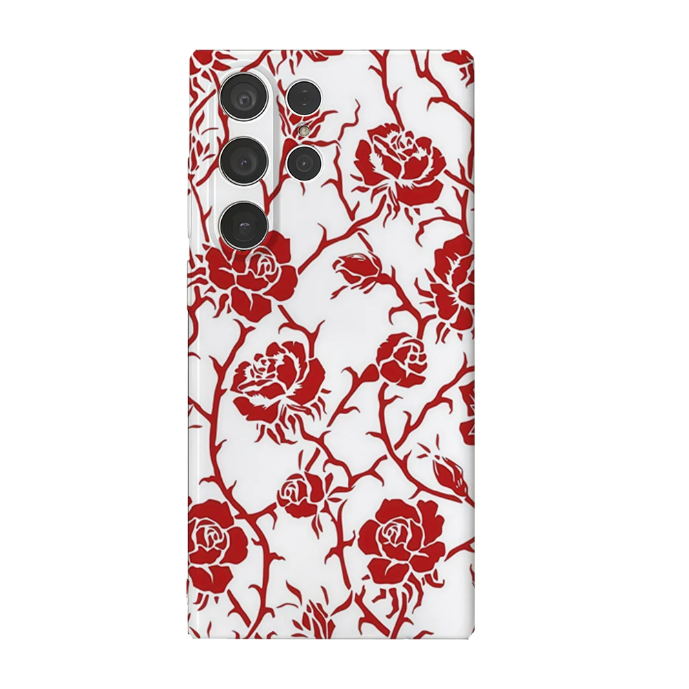 Funda de teléfono 123 para Samsung Galaxy S25 S24 S23 S22 Ultra Plus A35 A55 A15 película de cubierta dura HD brillante