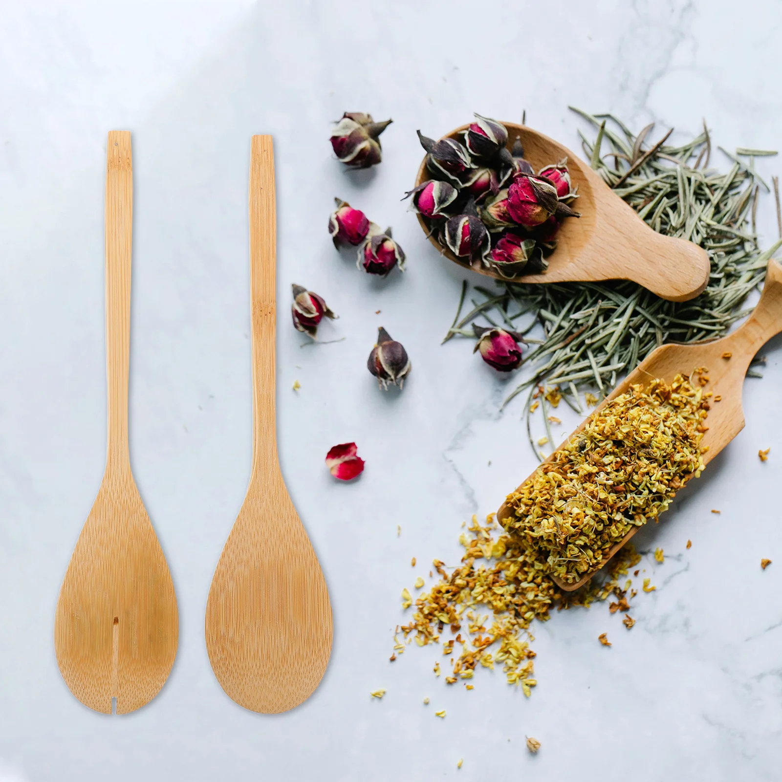 

2pcs Bamboo Tea Bag Tongs Tea Squeezer Strainer For Flavor Extraction Kitchen Serving Tool Desserts Appetizers Ice Sugar