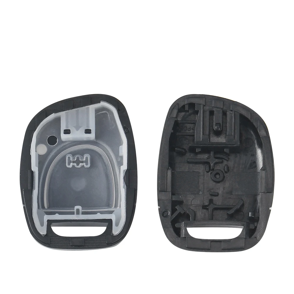 KEYYOU New 1 Button Uncut Blade Remote Car Key Shell For Renault Twingo Clio Kangoo Master NO Chip Keyless Entry Fob Case