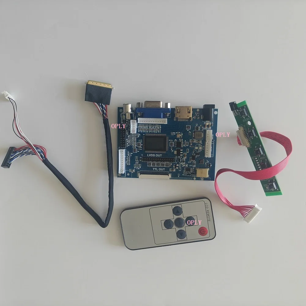 

Комплект для LP156WH4 LP156WH4-TLN2 LP156WH4-TLN1 40-контактный 15,6-дюймовый 1366×768 ЖК-панель Плата контроллера VGA AV HDMI-совместимый WLED