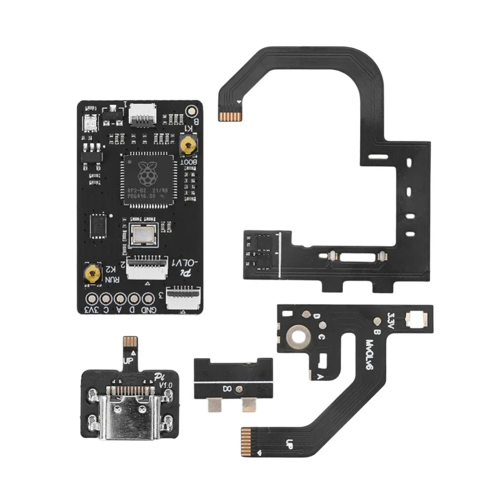 Replacement Parts RP2040 Game Console Cable Chip CPU Ribbon Wire Upgradable Flashable Chip Console Console CPU Cable