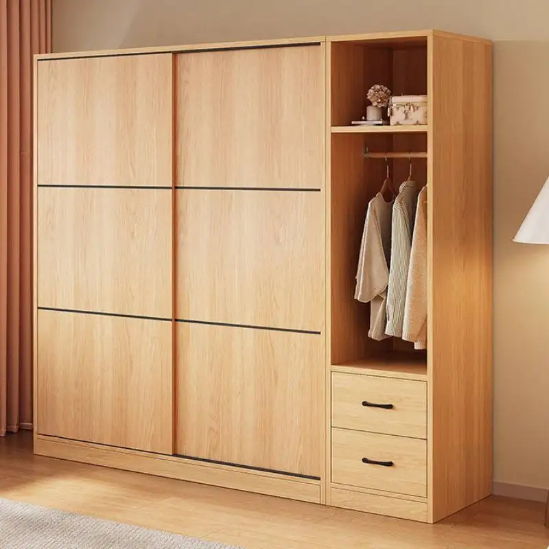 

Items Brown Wardrobes Closet Wooden Small Modern Adult Storage Wardrobes Cute Saving Drawers Guarda Roupas Furniture For Home