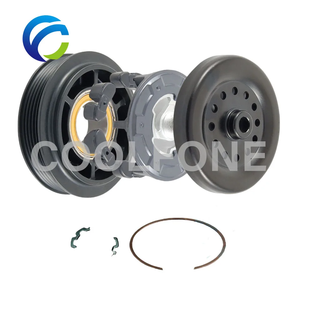 

AC A/C Compressor Clutch Pulley for VAUXHALL OPEL CORSA D E 1.2 1.4 55701200 5E527520 93190812 6854091 6854102 DCP20021 DCP20021