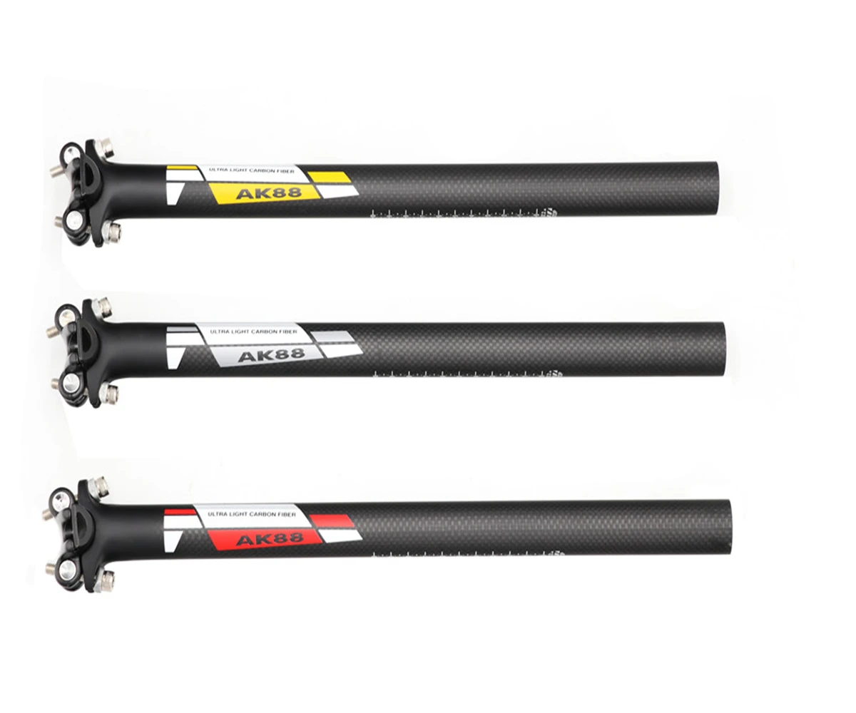 

New AK88 Bicycle accessories seat tube aluminum alloy joint with carbon fiber tube body