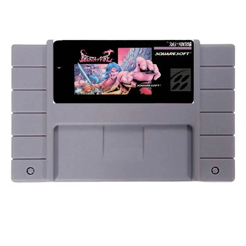 suporte-save-breath-of-fire-ntsc-versao-16-bits-46-pinos-cartao-de-jogo-cinza-grande-para-jogadores-dos-eua