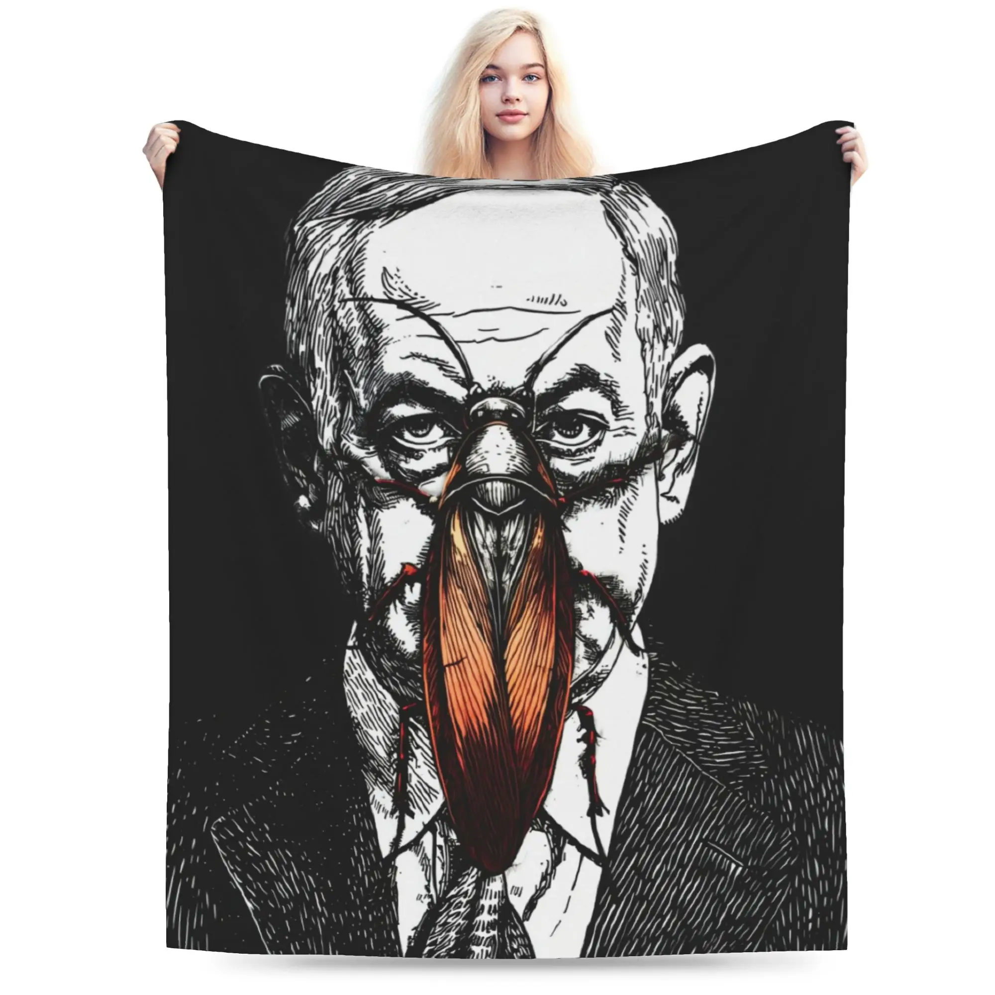 Million Dollar Bibi Benjamin  Super Warm Blankets  Plush Throw Blanket Fashion Couch Chair Flannel Bedspread Sofa Bed Cover