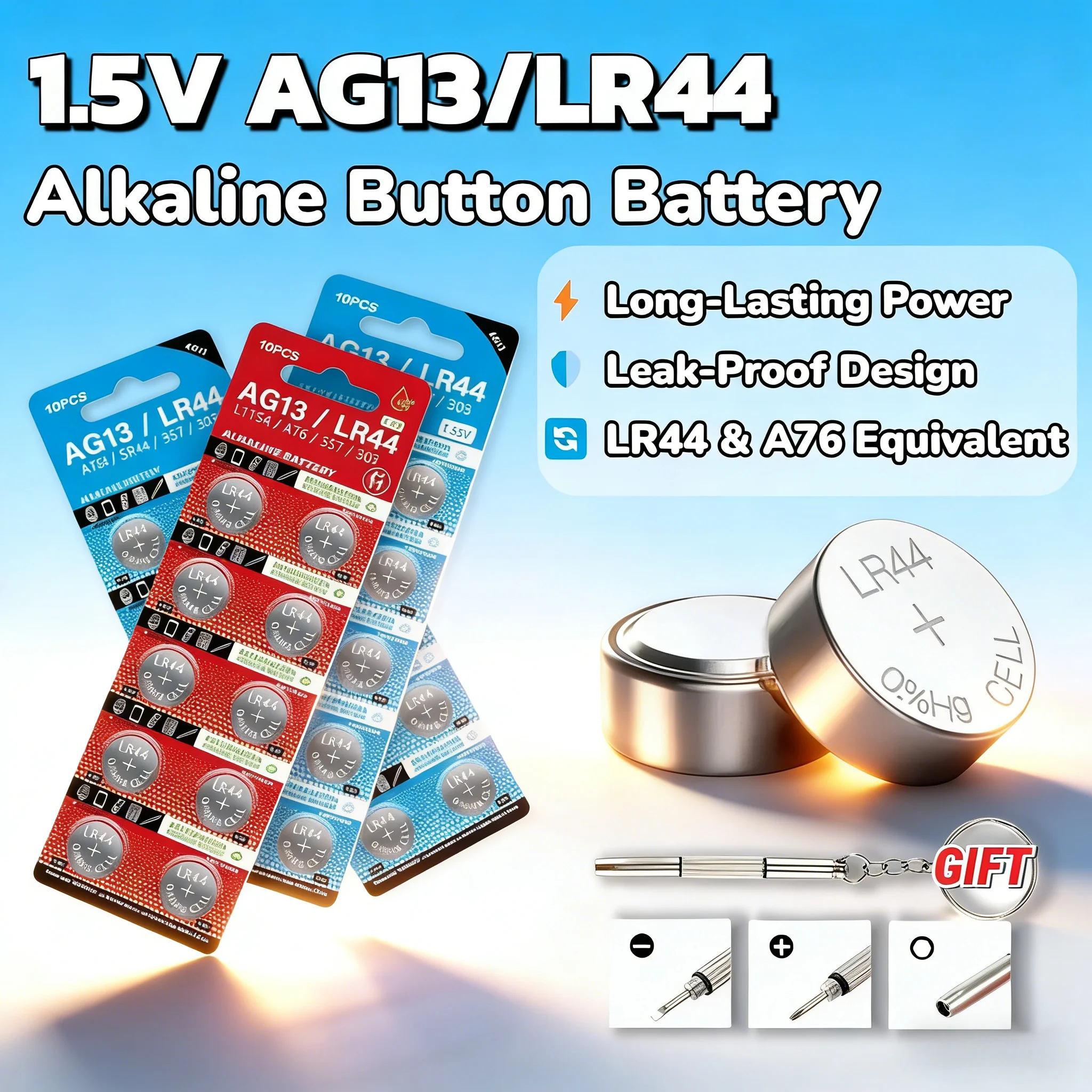 High Capacity LR44 …