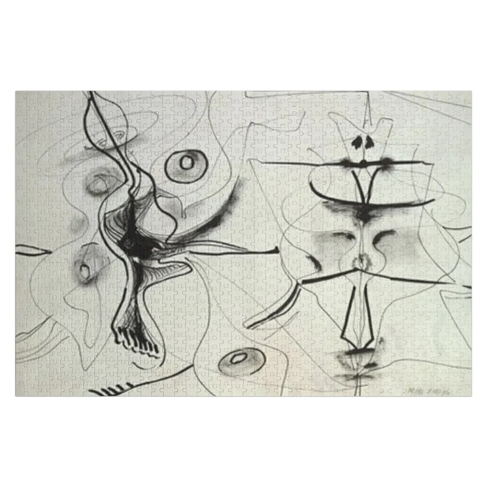 Art of mark rothko classic artwork Jigsaw Puzzle Wooden Name Picture Customized Kids Gift Puzzle