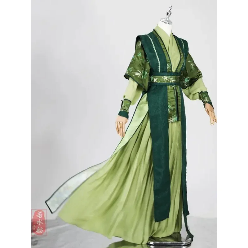 

NewAnime Tian Guan Ci Fu Shi Qingxuan Cosplay Costumes Wig Shoes Villain Self-rescue System Shen Qingqiu Costume For Halloween20