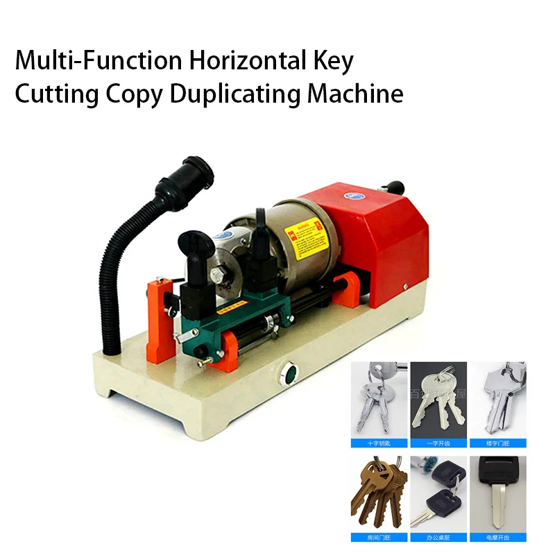 Multi-Function Horizontal Key Cutting Copy Duplicating Machine For Making Car Door Keys Locksmith Tools