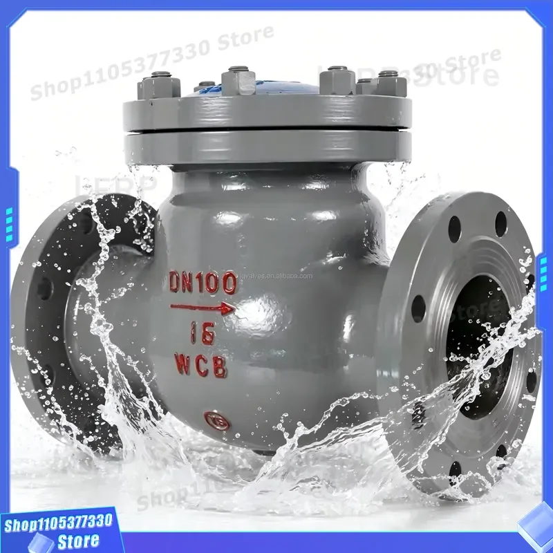 High Temperature Cast Carbon Steel Swing Check Valve WCB ANSI B16.5 Class150 Flange Swing Type One Way Check Valve