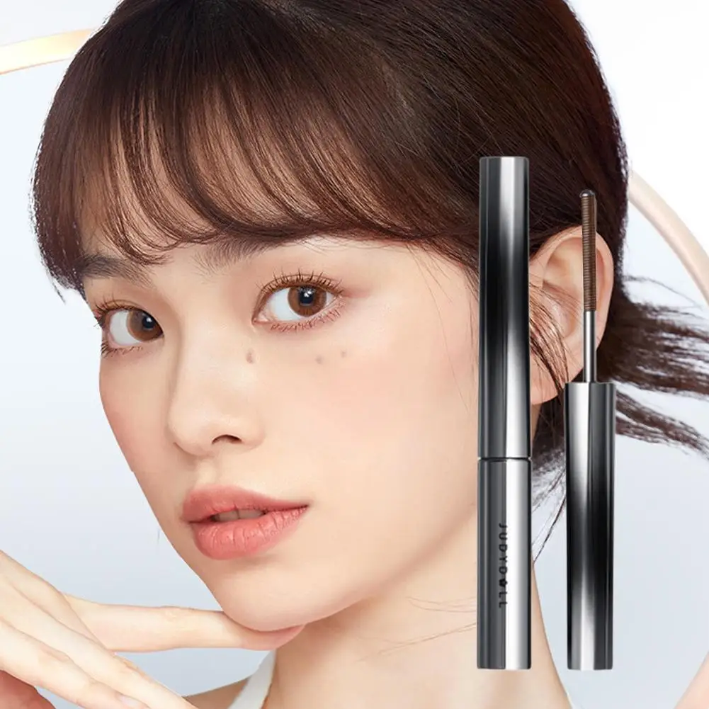 Máscara rizadora 3d resistente al agua, maquillaje de Ojos Negros, fibra, volumen, pestañas, Cosméticos gruesos, tubo de acero rizador S0v9