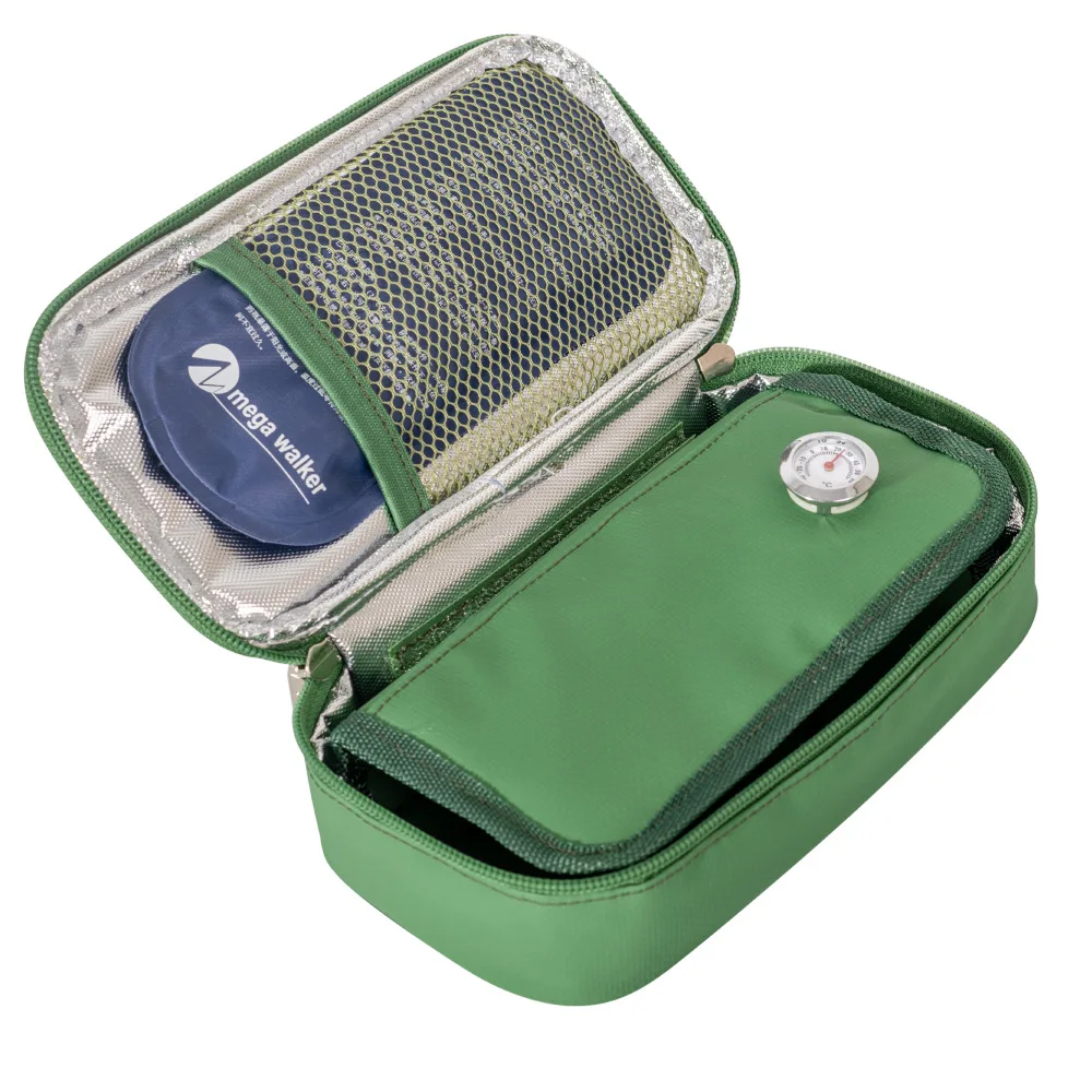 Portable Insulin Cooler Bag Eco-Friendly Insulated Medication Storage Travel Case Diabetic Refrigerated Pouch Organizer