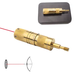 Tactical Archery Arrows Bore Sight Red Dot Scope Collimator for Hunting Shooting Crossbow Compound Bow Boresighter