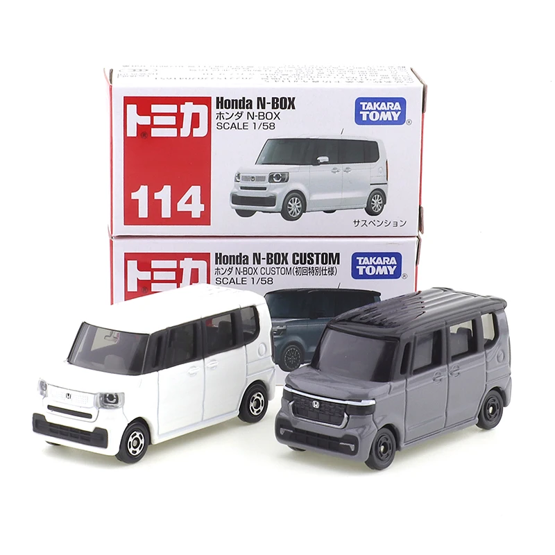 

TAKARA TOMY Tomica Automotive Model Ornaments Cas Toys Gift Decorations No.114 Honda N-BOX