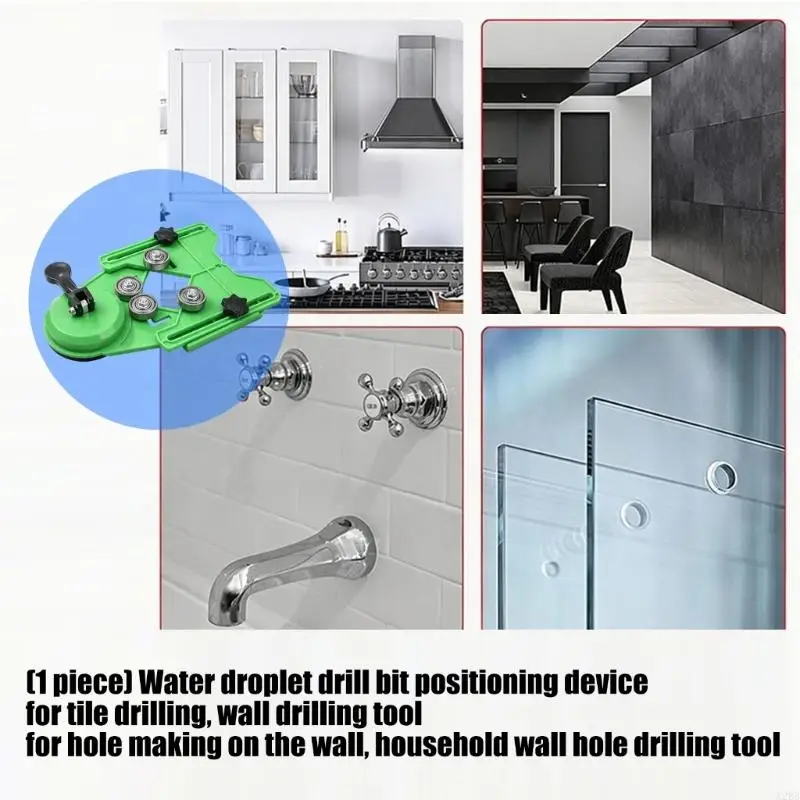 Tile Glass Openings Locators Tile Glass Hole Cores Bit Guide With Suction Base A2BB