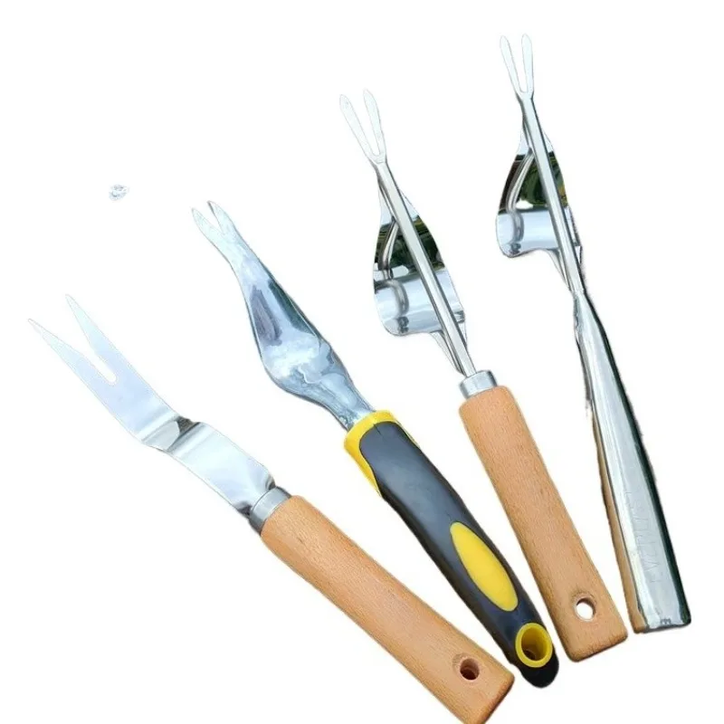 Weed Puller Tool, Manual Root Remover, Multifunctional Gardening Agricultural Tool for Seedling Soil Loosening and Weeding