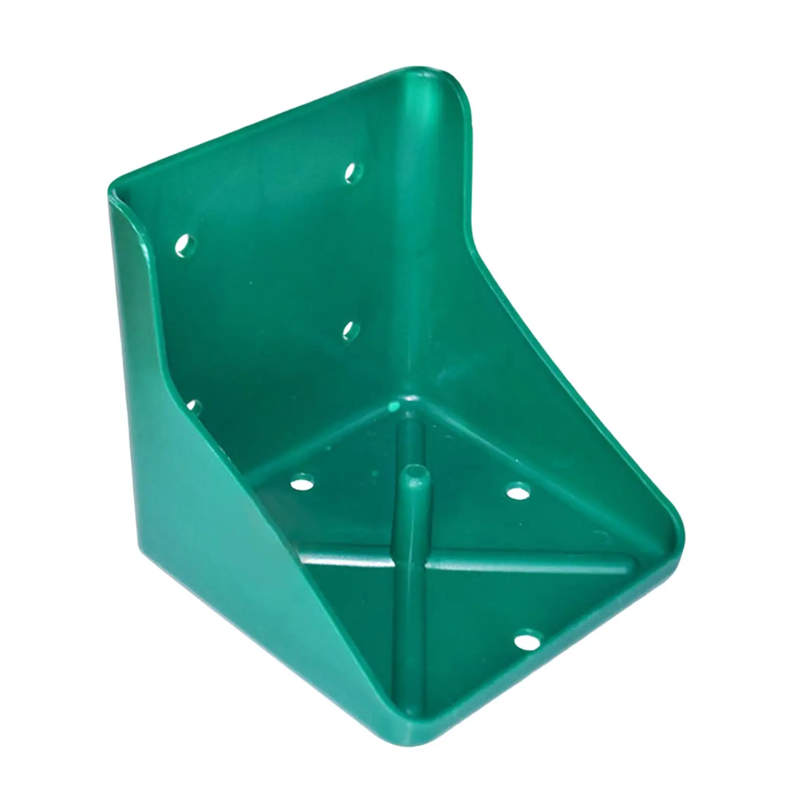 Sheep Salt Box Feeder for Cattle Goat Mineral Block Holder Farm Animal Licking Trough PP Durable Wall Mount Stall Fastener