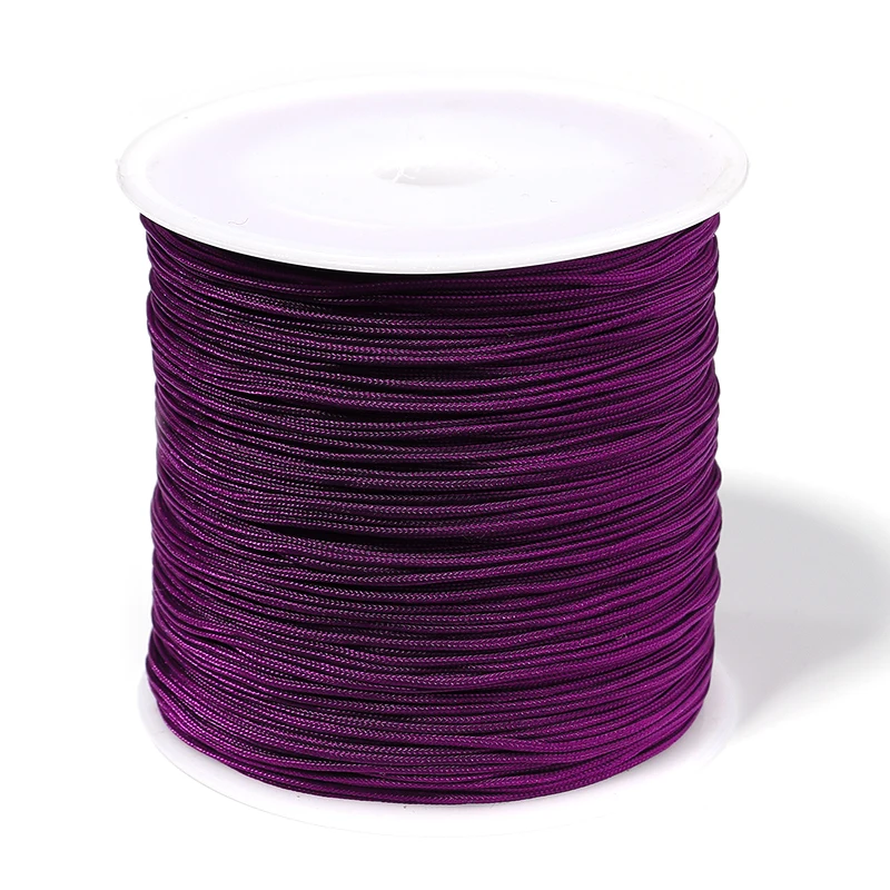 90m/rol 0,8m # 72-nylon draadkoord voor het maken van sieraden Handgemaakt geweven touw Jade draad armband ketting handgemaakt ambacht
