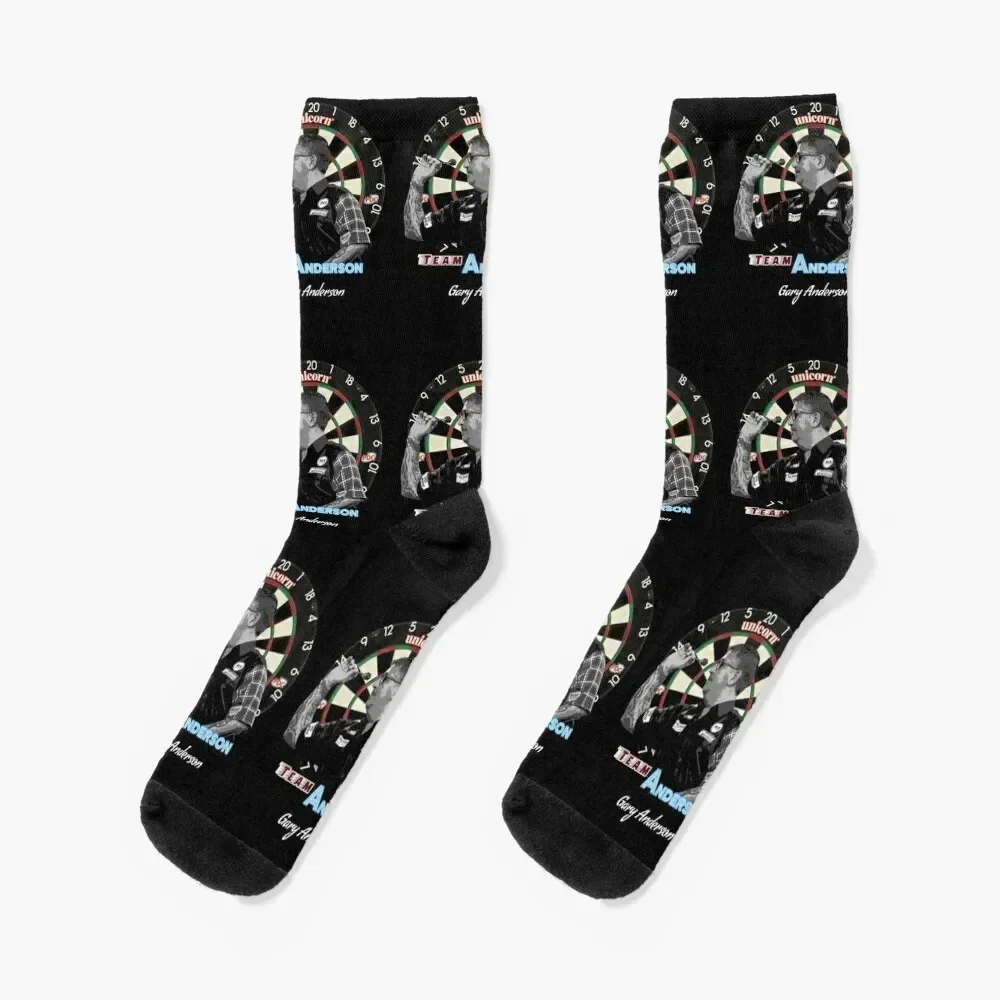 

Gary Anderson The Flying Scotsman Socks cute Sports retro Climbing Socks Man Women's