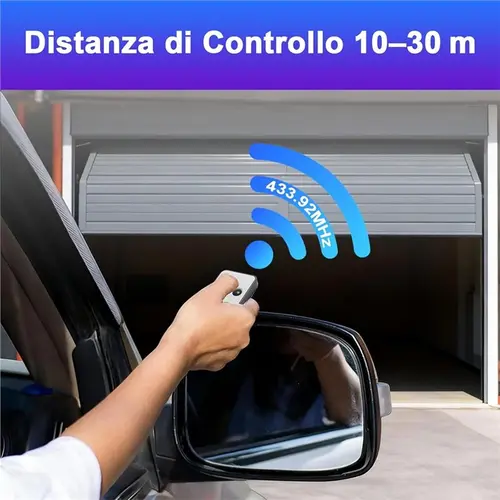 Imagen 2 del producto 【Compre ahora】Para Roger E80 TX52R, 2 canales, 433,92 Mhz, 3 piezas, control remoto de repuesto Mhz para puerta y garaje