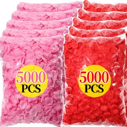 Artificial Silk Rose Petals Multicolor Simulation Fake Rose Petal for Valentines Day Wedding Christmas New Year Party Decoration