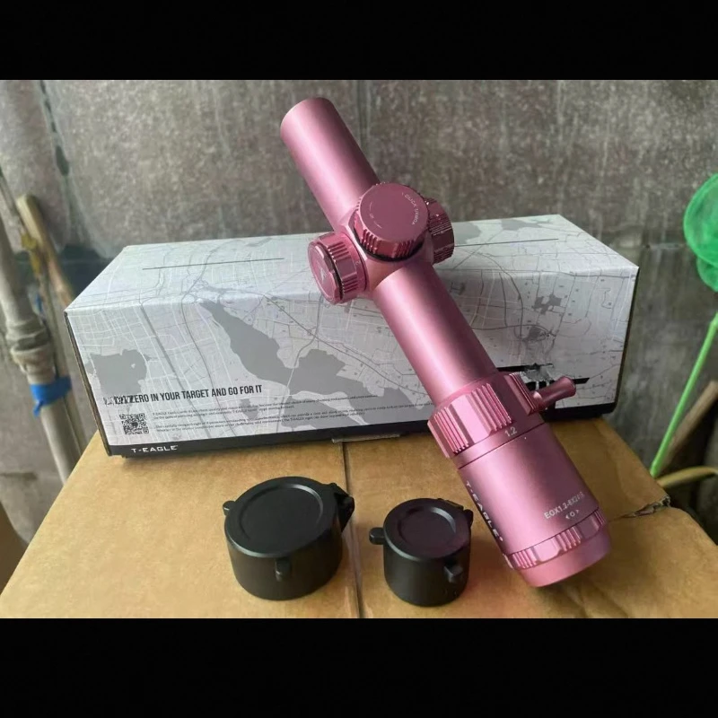 Personalized Pink Wide-Angle Large Field of View Fast Sight, Red & Green Dual IlluminationOutdoor Observation Toy Scope Ornament