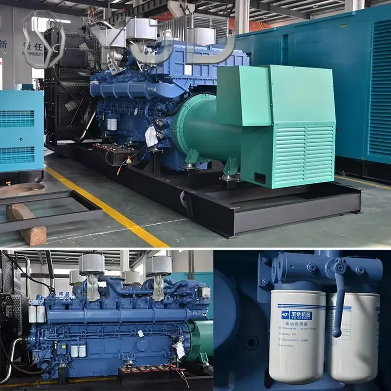 YJD Yuchai YC16VC3300-D31 2000kw Diesel Generator 50/60Hz Frequency ATS for 2500 Kva Containerized Silencioso Generador