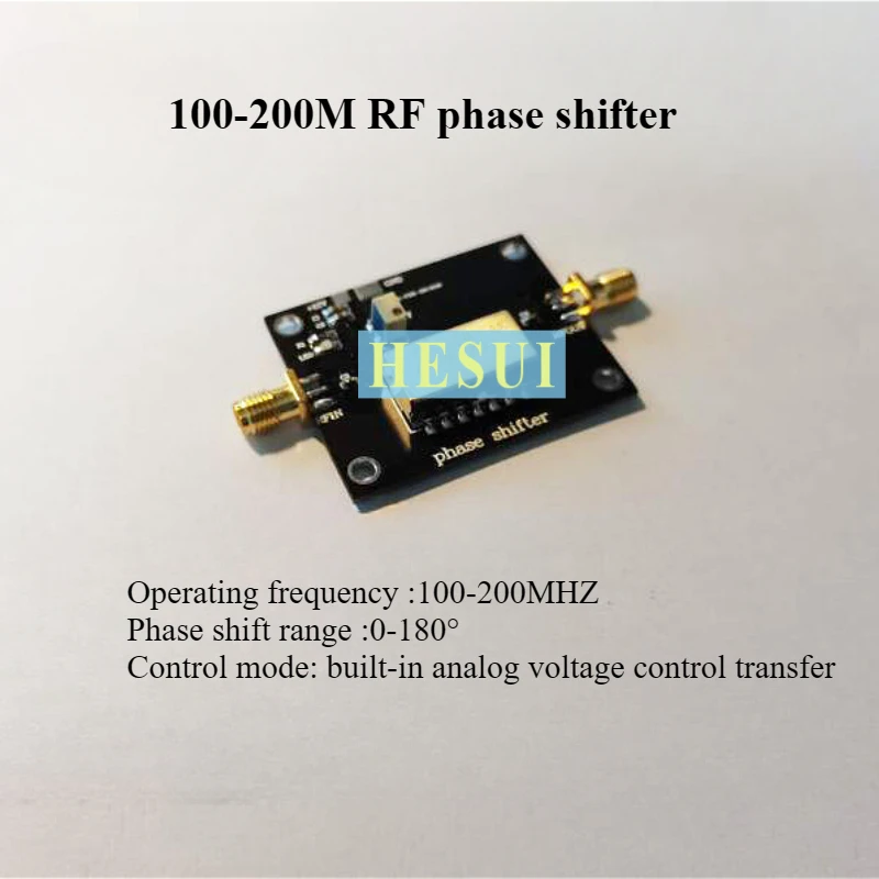 Rf analog phase shifter Microwave 180° 100-200M analog electrical phase shifter