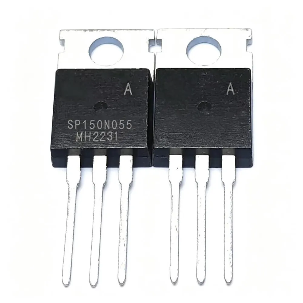 5PCS SP150N055 55A150V 5L0565R IXTP2N65X2 650V 2A FDP7N50F 500V 6A P8NK60Z STP8NK60Z 600V 8A D1944 2SD1944 -60V -3A