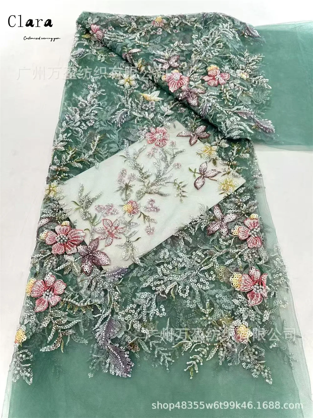 Clara personalizado a linha flor com decote em v rendas vestidos de noite 2025 mulher de luxo elegante vestido de noite longo vestido de baile feminino