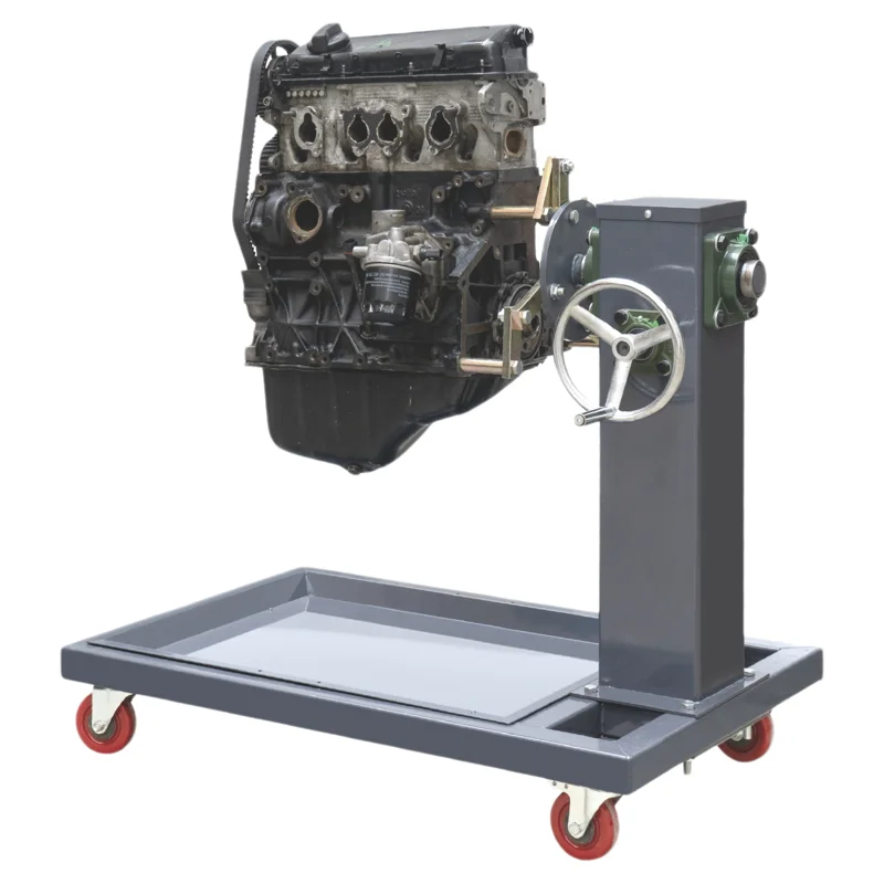 Start machine translation rotary frame, overhaul diesel car auto repair tool disassembly and assembly workbench,