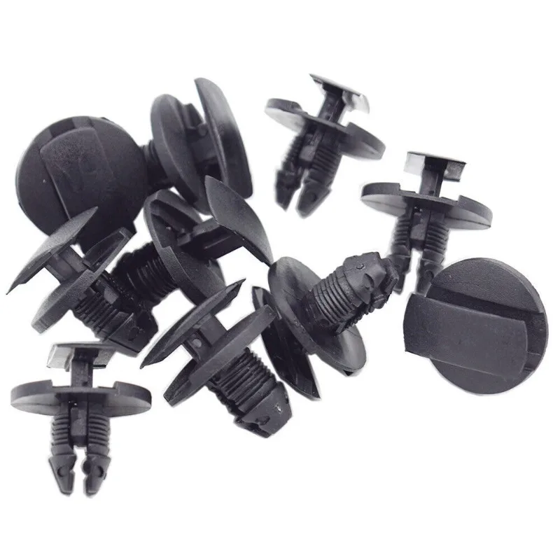 20pcs Car'S Mudguard Lining Wheel Arch Fixing Clips Suitable For Peugeot Citroen Leaf Plate Buckle Bumper Fasteners Rivet Fender