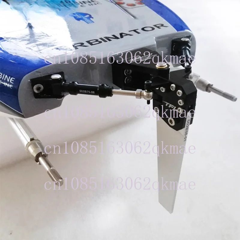 Simulation Rudder Brushless Electric Boat Gasoline Boat Catamaran Ship Model Hardware Accessories