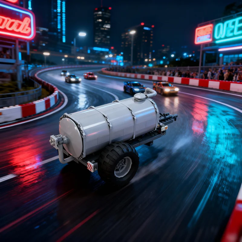 

309pcs MOC Garant KOTTE Slurry Tanker Technical Model Building Blocks Christmas Gifts Toys Architecture Creative Idea Education